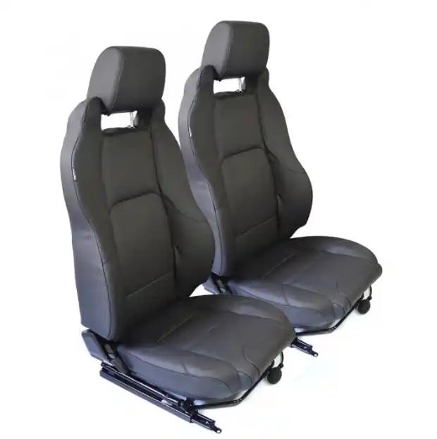 Pareja de Asientos Delanteros Elite - Color Negro - EXMOOR TRIM (AG1421) Favorito De Clientes